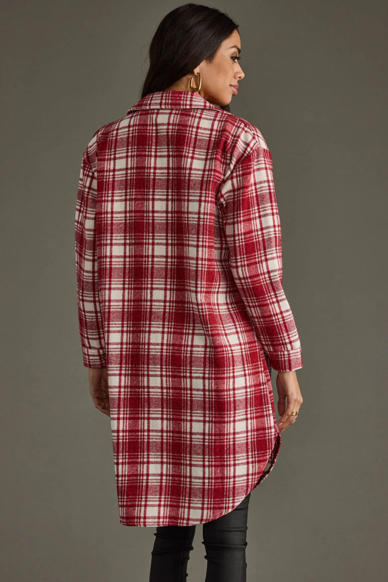 Winston Plaid Long Flannel