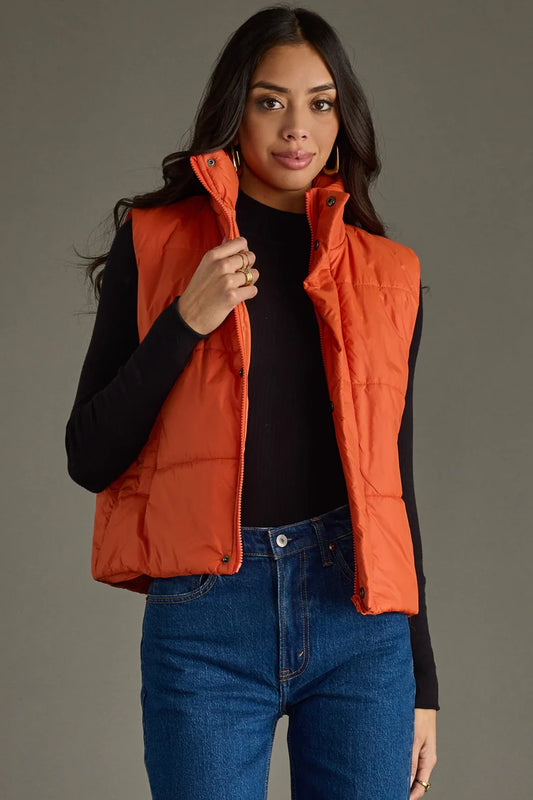 World Traveler Vest - Rust