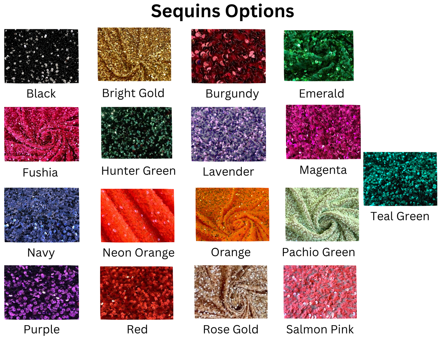 Embroidered Hood Sequins or No Sequins Number